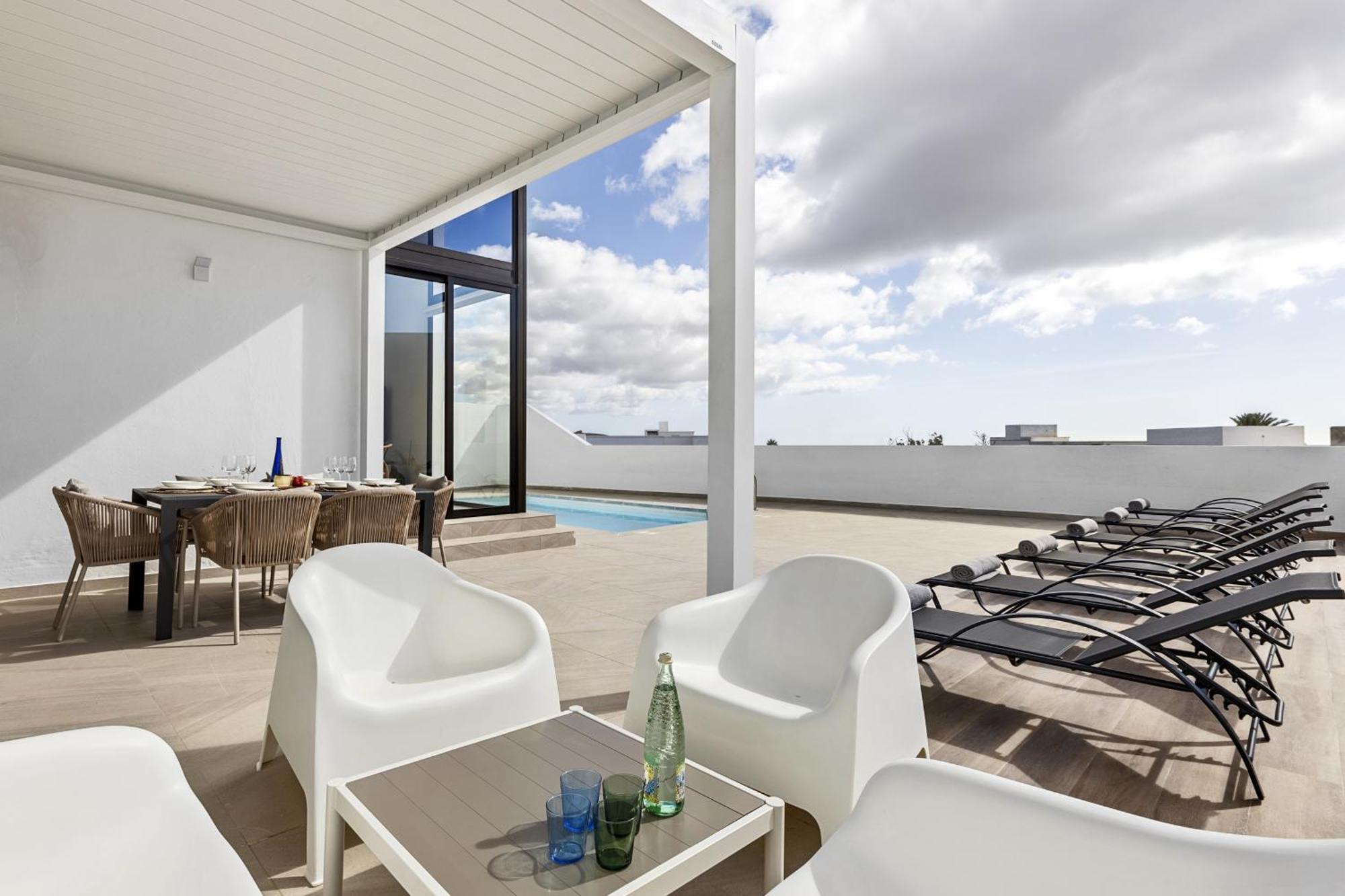 Casahost Fontaine Bleue Villa Tías Eksteriør bilde