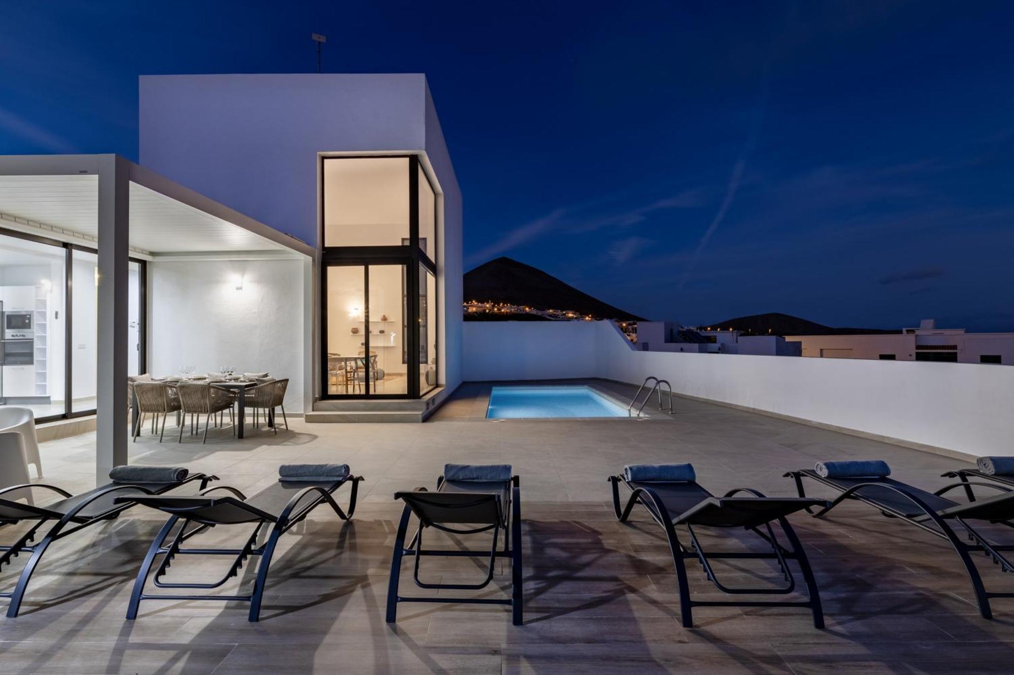 Casahost Fontaine Bleue Villa Tías Eksteriør bilde