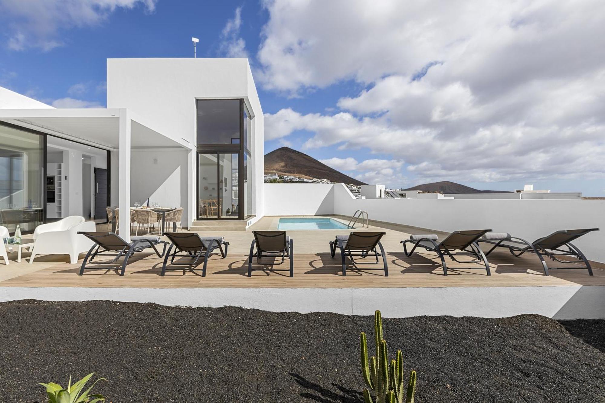 Casahost Fontaine Bleue Villa Tías Eksteriør bilde